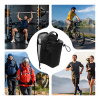 Bolsa Portatil De Gimnasio Magnetico Celular Y Botella