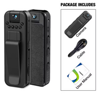 Cámara Espía Lente Giratorio Visión Nocturna Infrarroja 1080