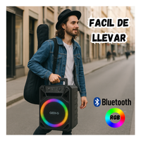 Cabina Portátil 12 Pulgadas +control +micrófono Inalámbrico