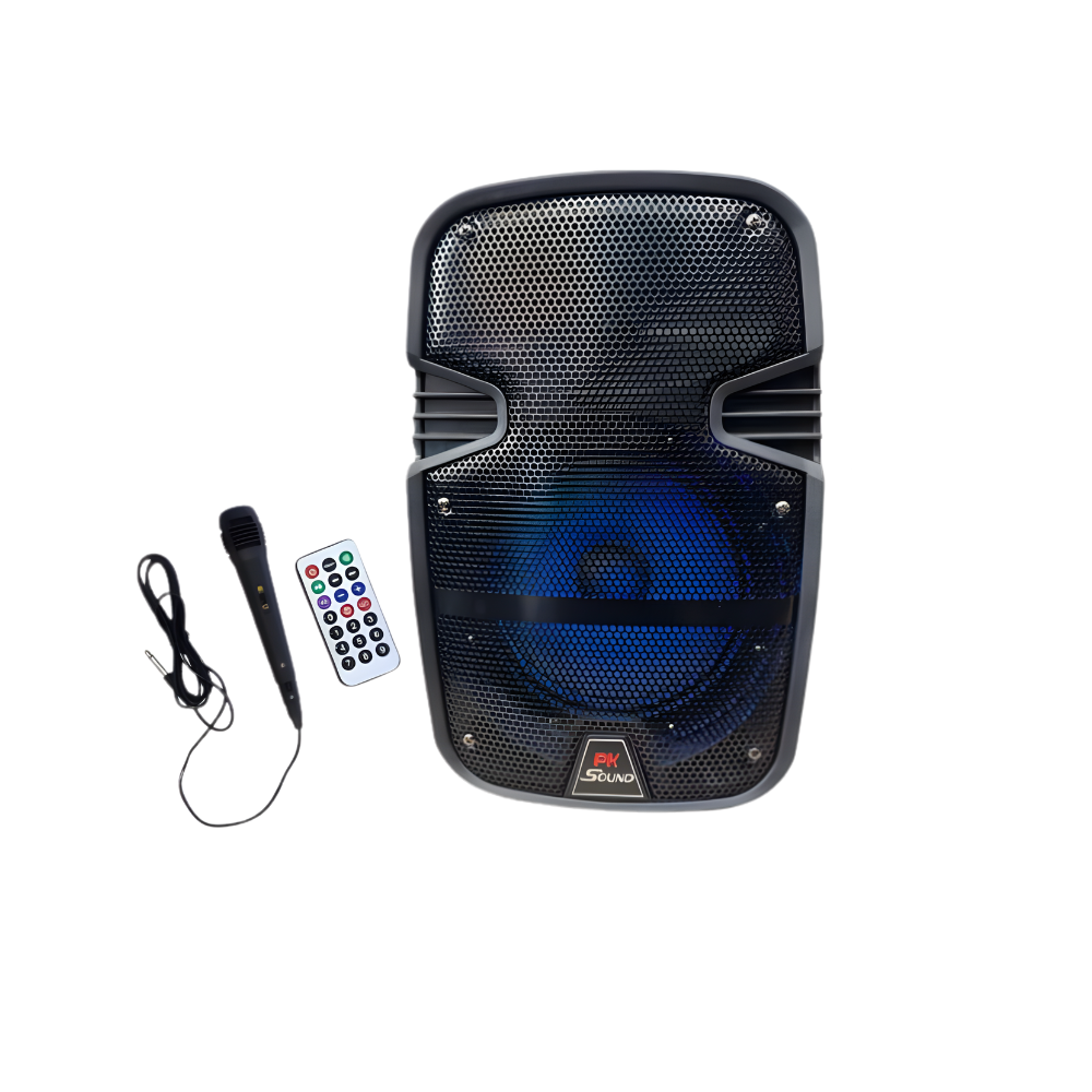 Cabina de sonido Pk Sound Con Microfono y Control Remoto S8