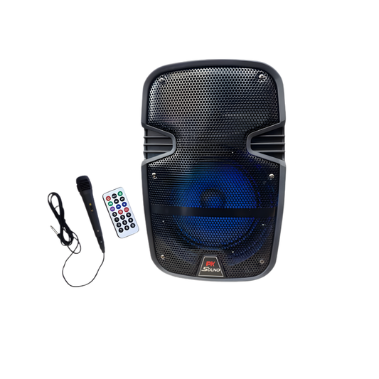 Cabina de sonido Pk Sound Con Microfono y Control Remoto S8