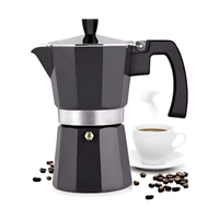 Cafetera Italiana Moka 6 tazas  Cafe Tipo Espresso 300 ML