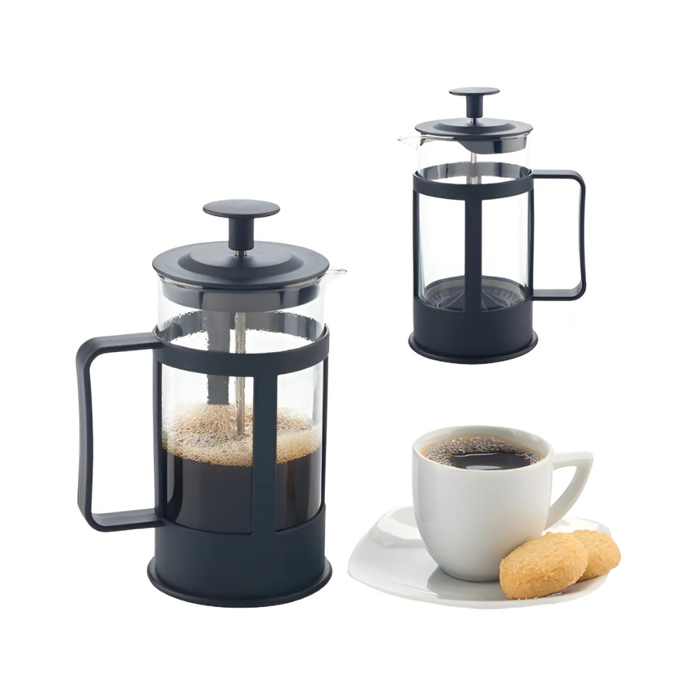 Cafetera Prensa Francesa De Vidrio 350 Ml Con Filtro
