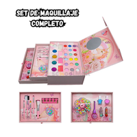 Set de maquillaje no toxico Unicornio Diy Beads Kit Completo