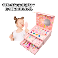 Set de maquillaje no toxico Unicornio Diy Beads Kit Completo