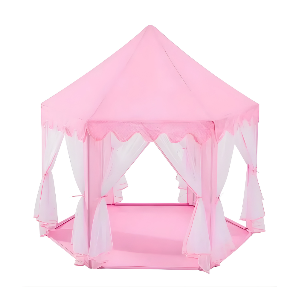 Camping En Forma Castillo Princesa Para Niñas Rosado