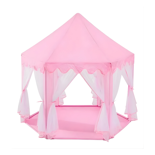 Camping En Forma Castillo Princesa Para Niñas Rosado