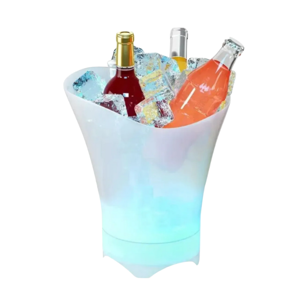 Hielera Con Luz Led Integrada y Parlante Bluetooth Incluido