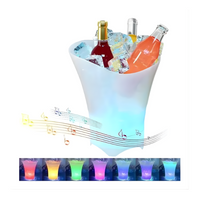 Hielera Con Luz Led Integrada y Parlante Bluetooth Incluido