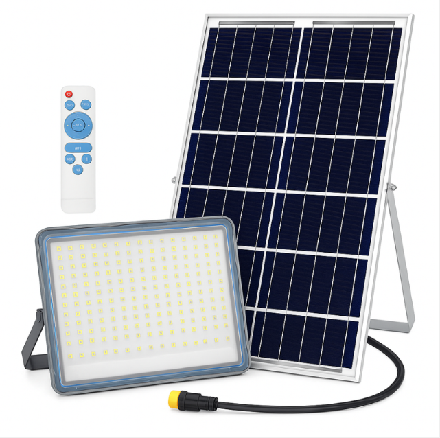 Reflector Solar 800w Jortan Alta Potencia Exterior Control R - Plateado