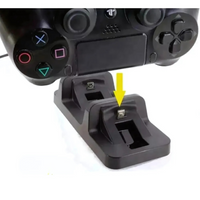 Cargador Controles Ps4 Dual Dock Estación De Carga Doble