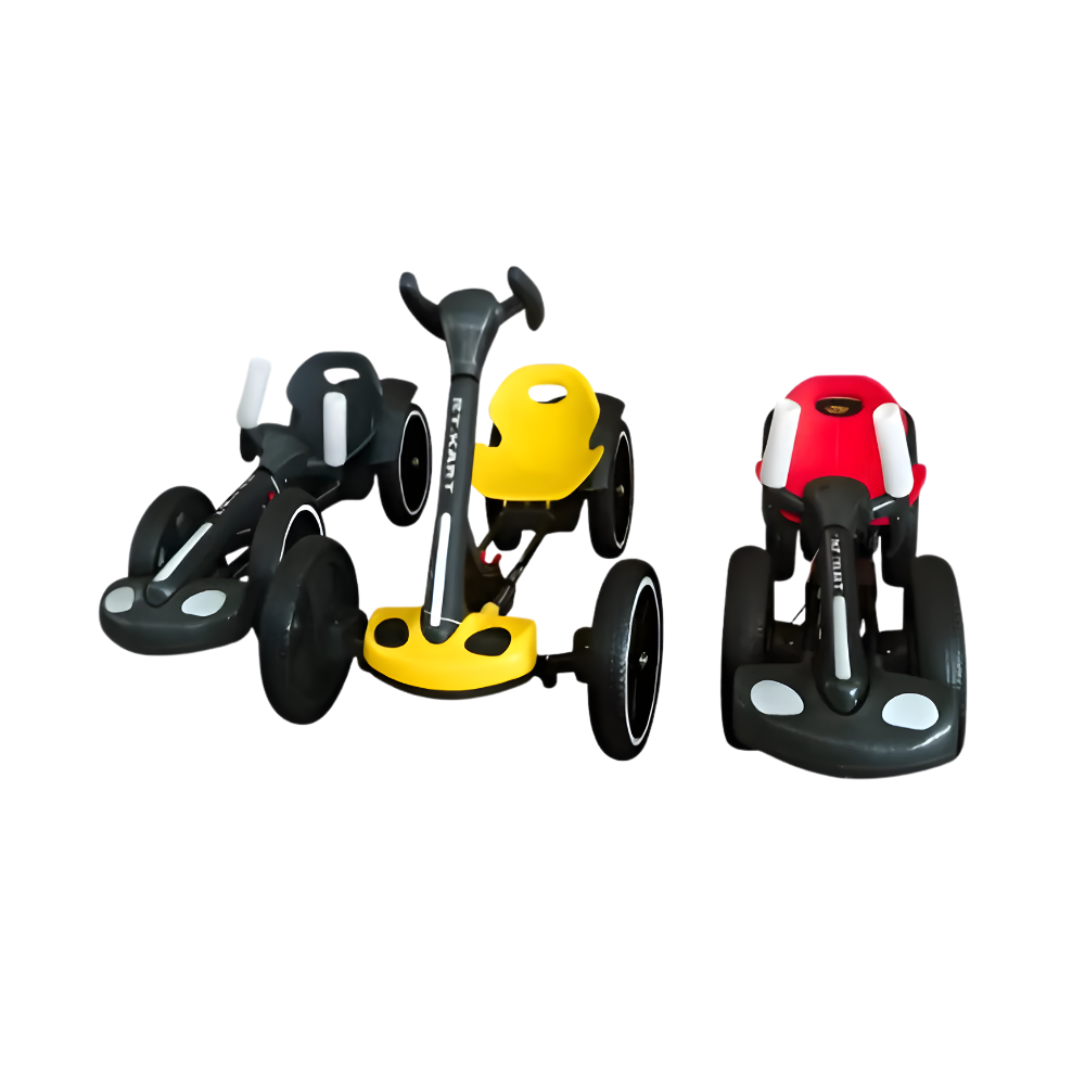 Carro Eléctrico Para Niños Go Kart Plegable Con Control Remoto