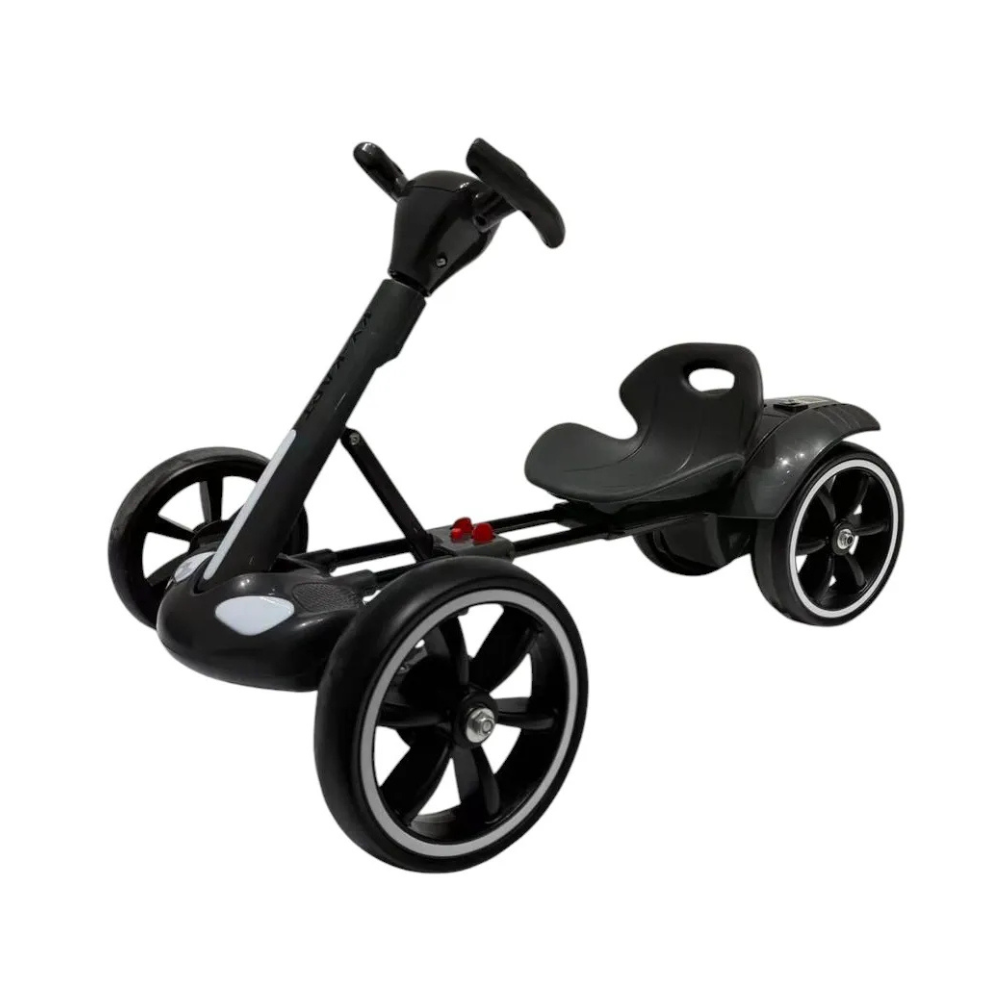 Carro Eléctrico Para Niños Go Kart Plegable Con Control Remoto