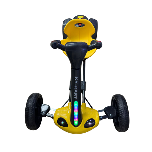 Carro Eléctrico Para Niños Go Kart Plegable Con Control Remoto