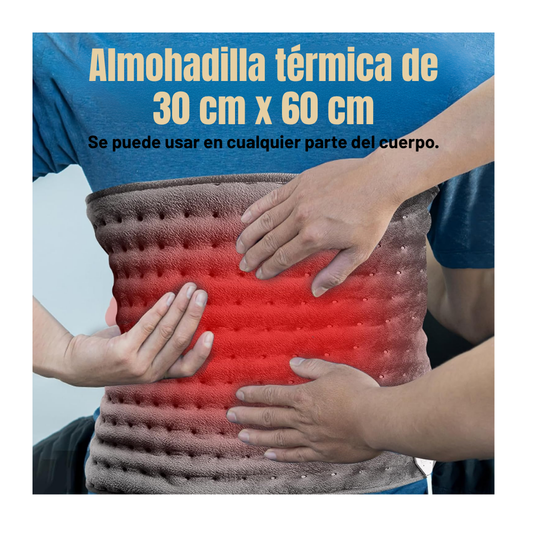 Cobija Térmica Manta Eléctrica Con Control Digital 9 Niveles