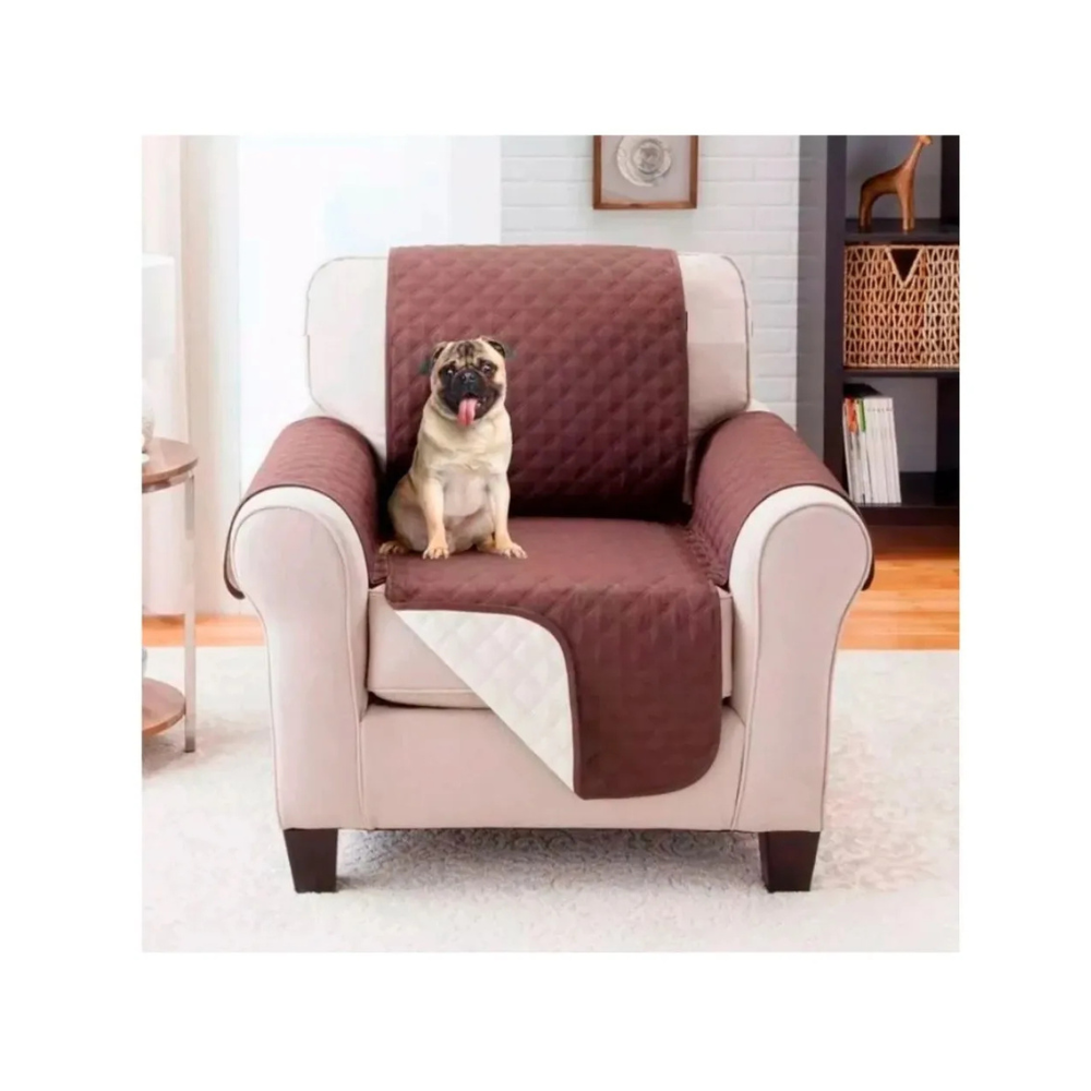 Cubierta Funda Protectora Doble Faz Mascotas Antipelos Sofa