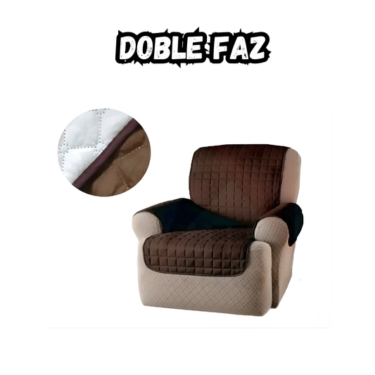 Cubierta Funda Protectora Doble Faz Mascotas Antipelos Sofa