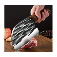 Cuchillo Japones Tipo Hacha Multiusos Acero Inoxidable