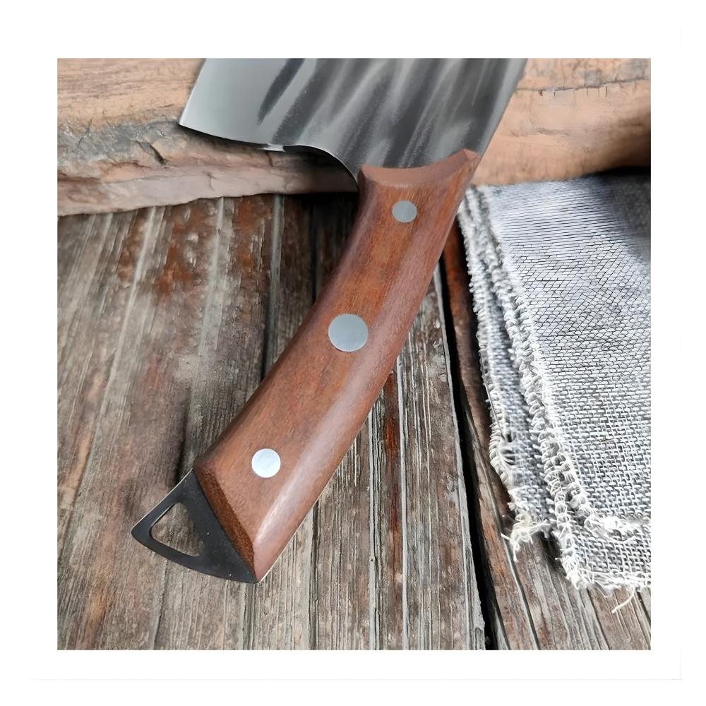 Cuchillo Japones Tipo Hacha Multiusos Acero Inoxidable