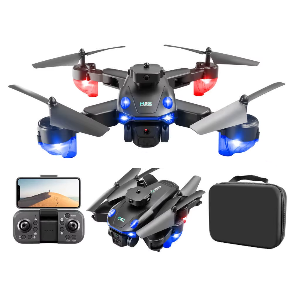 Drone Profesional M2S MAX Plegable con Cámara HD y Estuche de Transporte