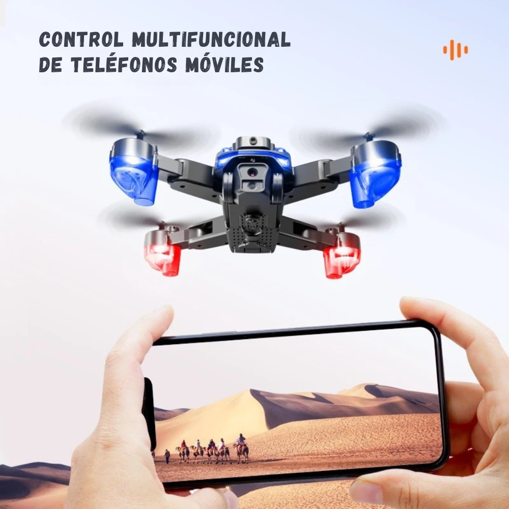 Drone Profesional M2S MAX Plegable con Cámara HD y Estuche de Transporte
