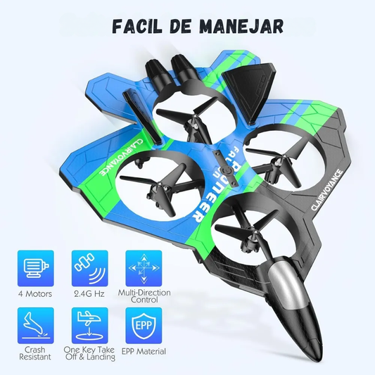 Drone Falcon Pioneer con Control Manual y Pulsera de Movimiento