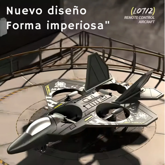 Drone L0712 Jet Fighter con Doble Batería y Control Remoto Profesional