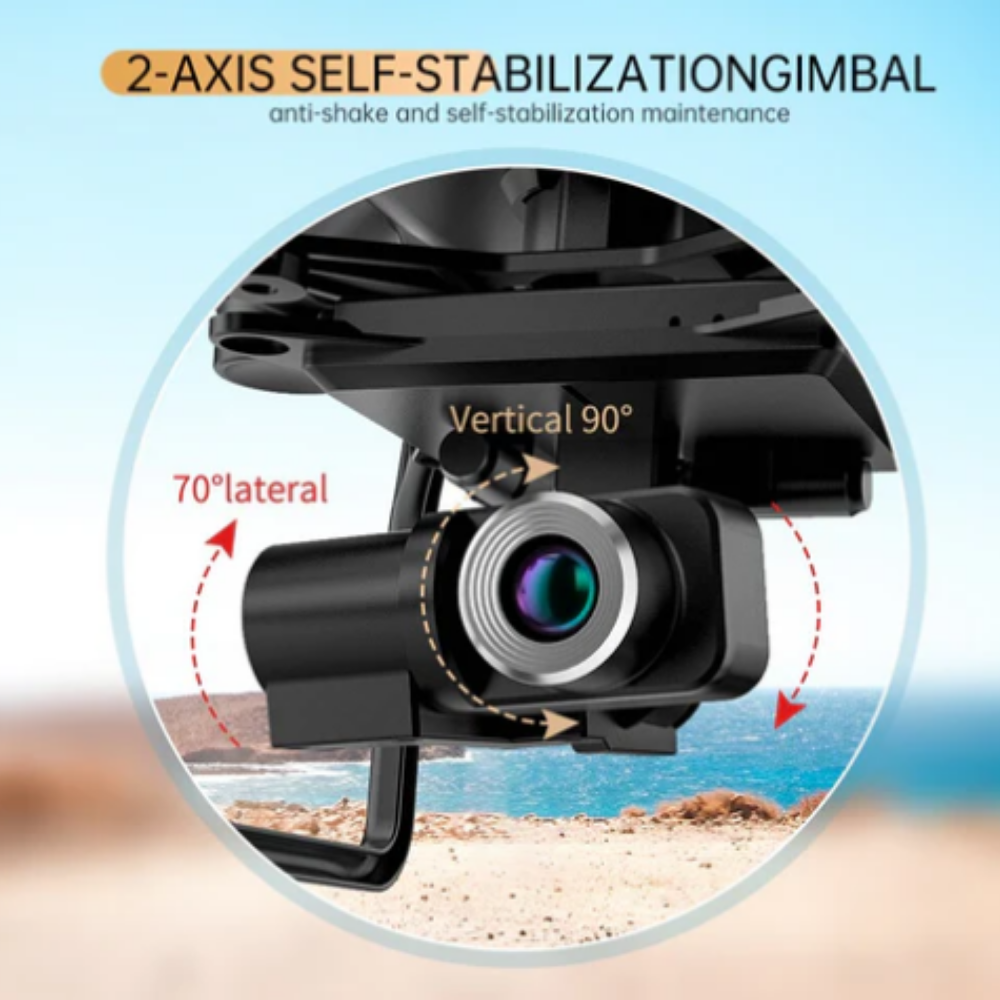 Drone Profesional Gps Wifi Sp600n Gimbal 2k + Maleta