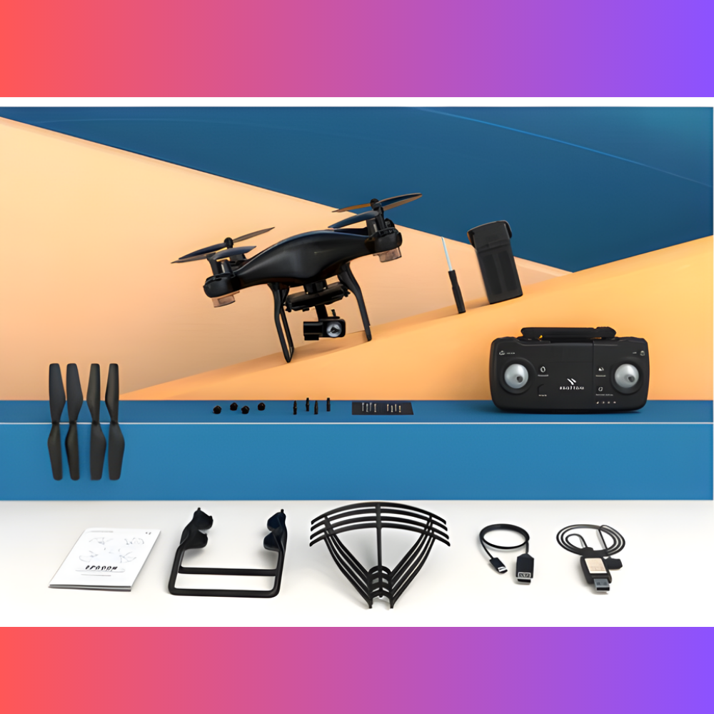 Drone Profesional Gps Wifi Sp600n Gimbal 2k + Maleta