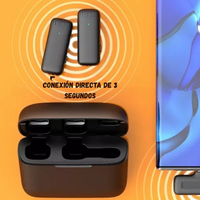 Micrófono De Solapa Inalámbrico Para Tipo C J13 Dual