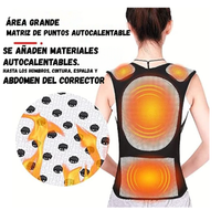 Cinturón Ortopédico Para Espalda, Soporte Lumbar, Corrector