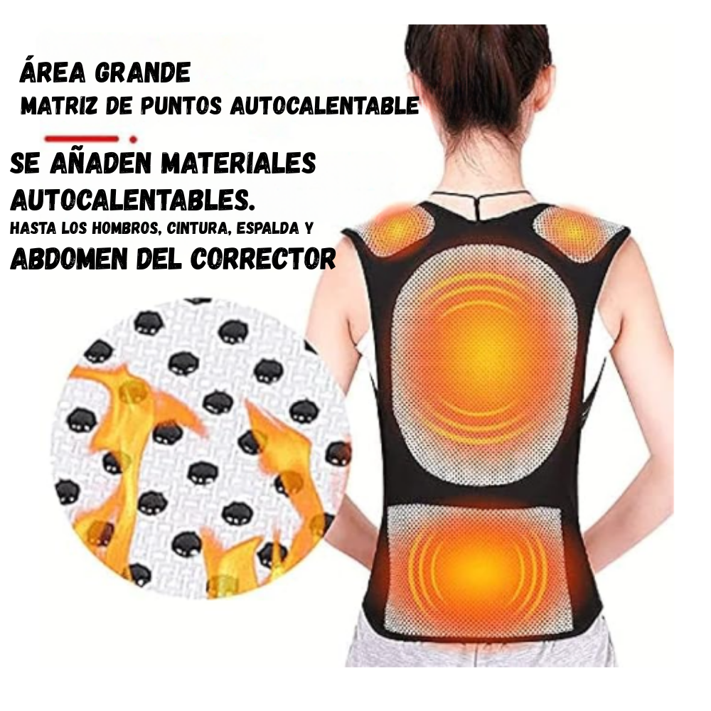 Cinturón Ortopédico Para Espalda, Soporte Lumbar, Corrector