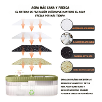 Bebedero 2en1 Automático Para Perros Y Gatos