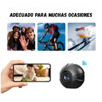 Cámara Deportiva Portátil Con Detección De Movimiento Y Wifi