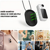 Cámara De Video Deportiva Wifi 2.7k Lente Giratorio