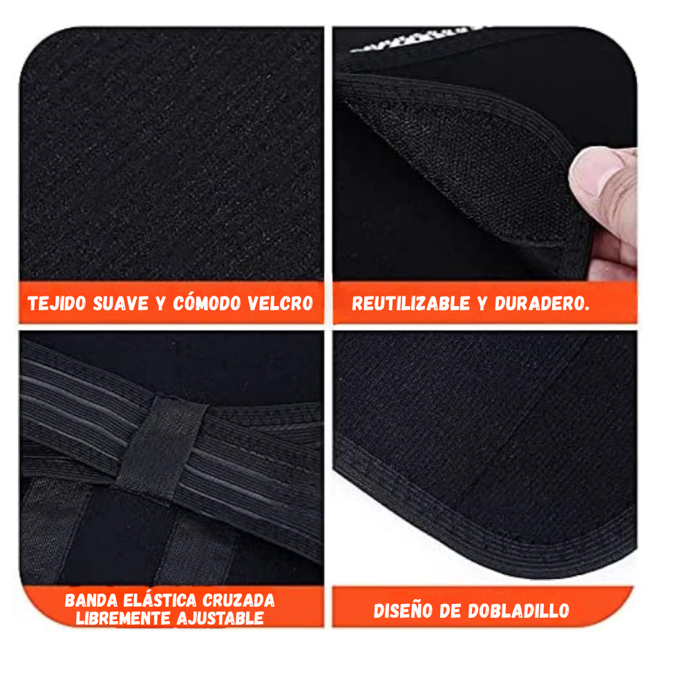 Cinturón Ortopédico Para Espalda, Soporte Lumbar, Corrector