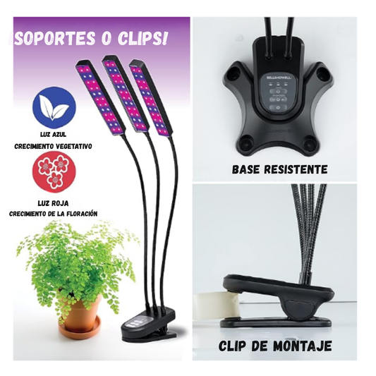 Lampara Led Para Plantas Matas De Cultivo En Interiores