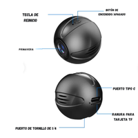 Cámara Deportiva Portátil Con Detección De Movimiento Y Wifi
