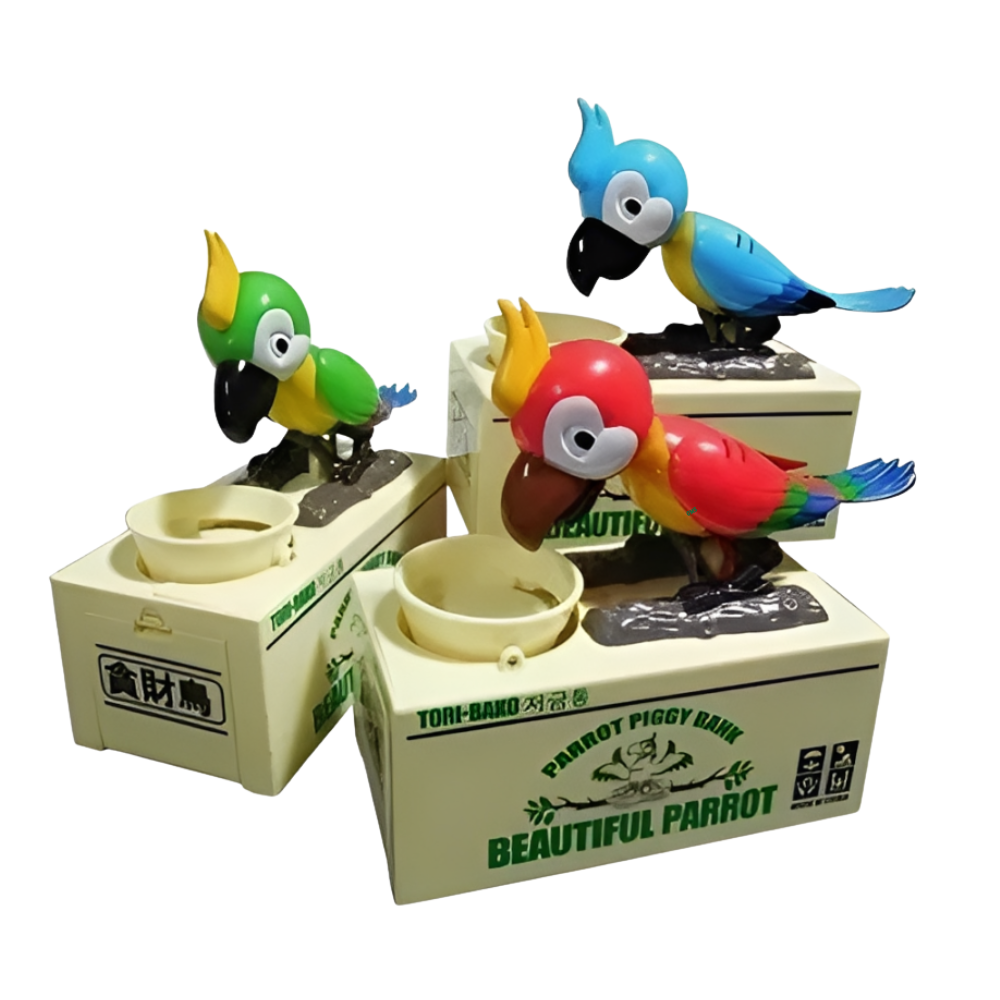 Alcancia De Loro Come Monedas Animada Electronica