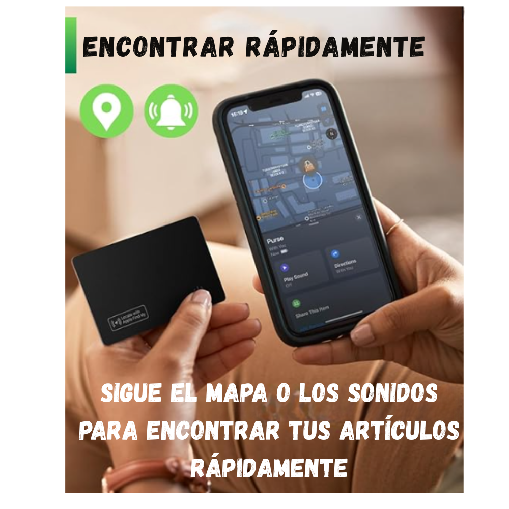 Tarjeta Rastreadora Inteligente Recargable Billetera Gps