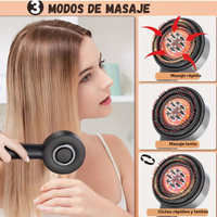 Cepillo Masajeador Capilar Vibratorio Cuero Cabelludo