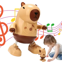 Muñeco De Capibara Bailarín Con Luz Y Sonido Movimiento