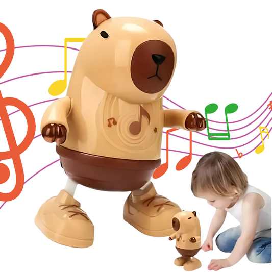 Muñeco De Capibara Bailarín Con Luz Y Sonido Movimiento