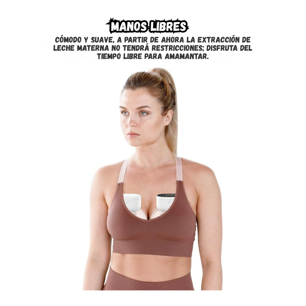 Extractor De Leche Eléctrico Recargable Manos Libres Portátil  MY-376