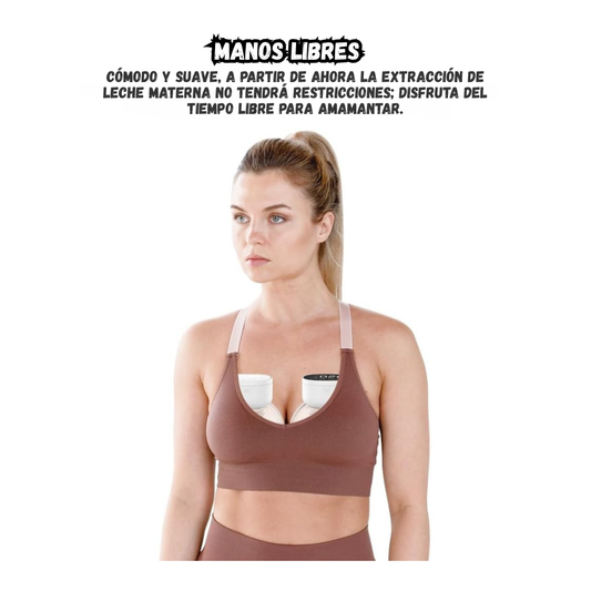 Extractor De Leche Eléctrico Recargable Manos Libres Portátil  MY-376
