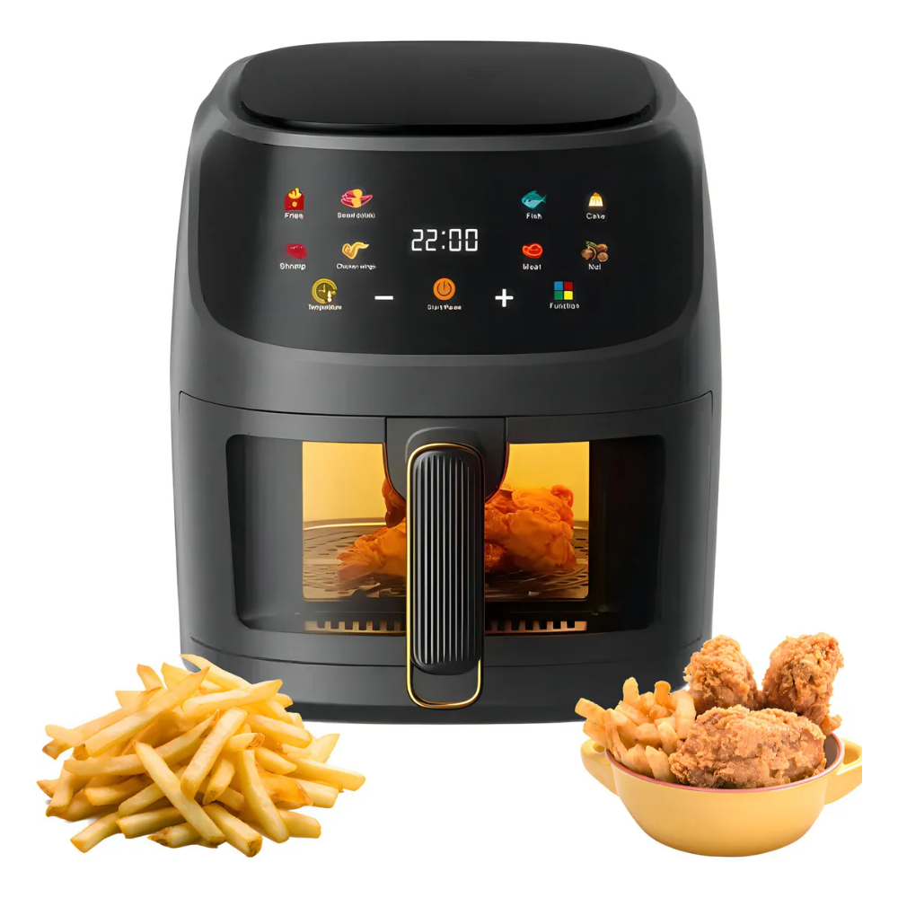 Freidora De Aire 10 Litros Sin Aceite Extra Grande Air Fryer