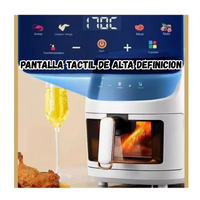 Freidora De Aire 10 Litros Sin Aceite Extra Grande Air Fryer