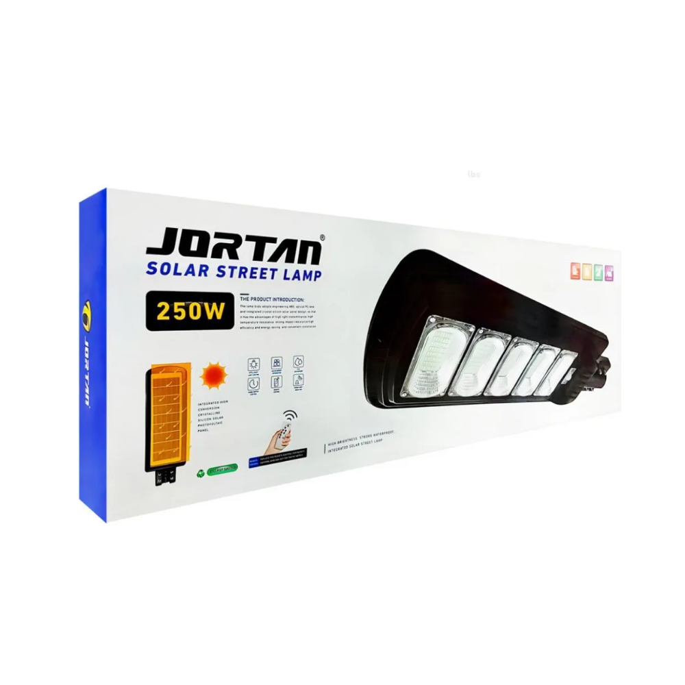 Lámpara Solar Led Exterior 250w Sensor De Movimiento