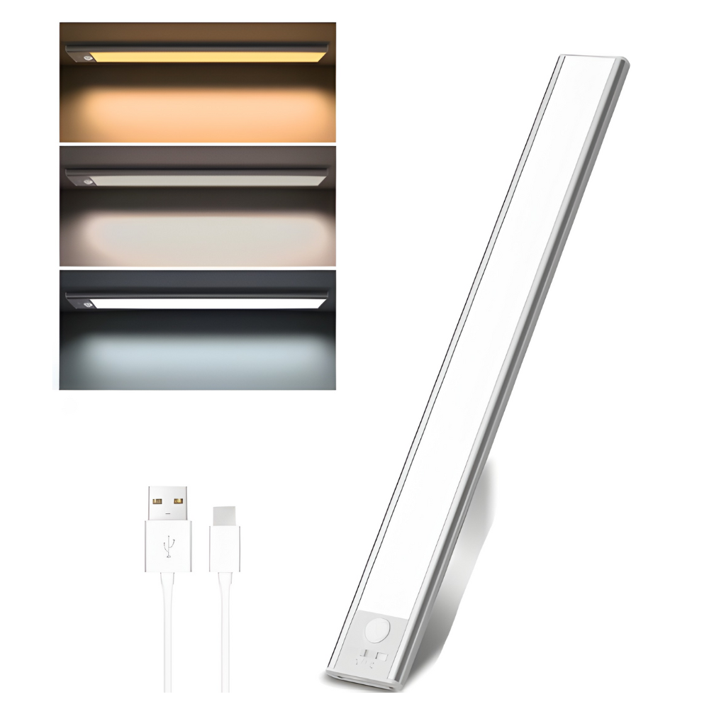 Lámpara Portátil Led Recargable Con Sensor Movimiento