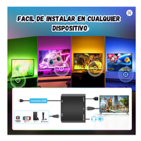 Luz Led Rítmica Para Televisor Rgb Ic Hdmi 55 A 65 Pulgadas